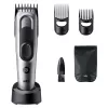 Aparador de cabelo/máquina de cortar Braun HC7590 Preto, Prateado 17 Níquel-hidreto metálico (NiMH)