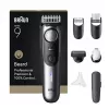 Aparador de barba Braun BeardTrimmer 9 BT9520 Bateria 52 2 cm Molhado e seco Preto, Cinzento