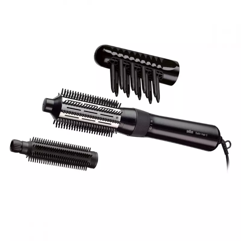 Escova de ar quente Braun AS330 preto quente 400 W 2 m
