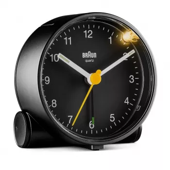 Despertador de quartzo Braun BC01B preto