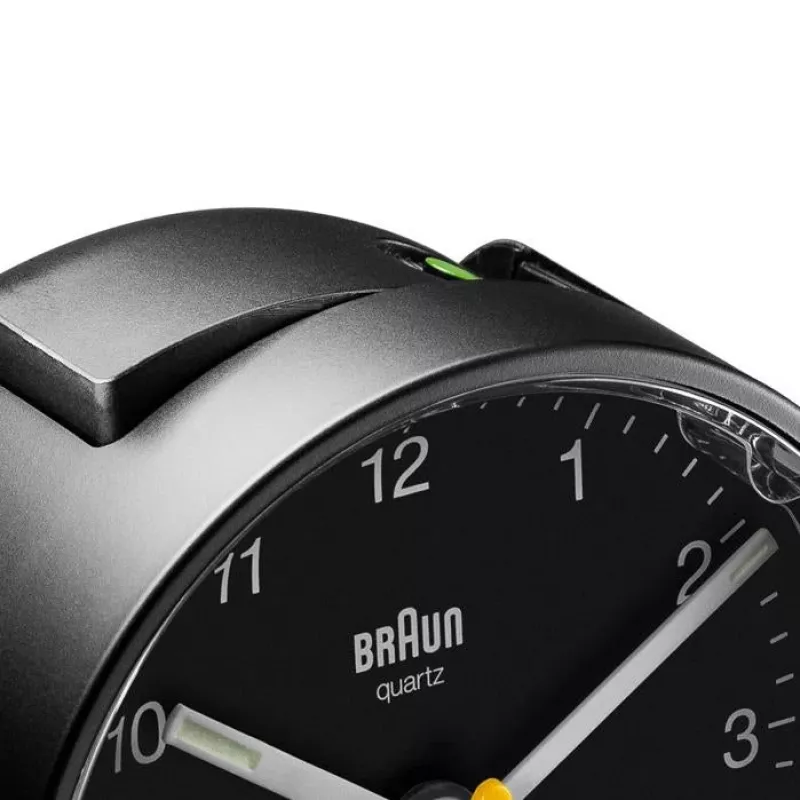 Despertador de quartzo Braun BC01B preto