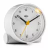 Despertador de quartzo Braun BC01W branco