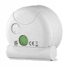 Despertador de quartzo Braun BC01W branco