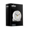 Despertador de quartzo Braun BC01W branco