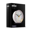 Despertador de quartzo Braun BC12 rosa, branco