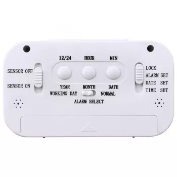 Despertador digital Hama RC 660 branco