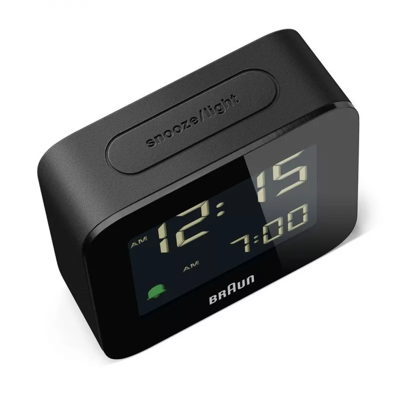 Despertador digital Braun BC08 preto