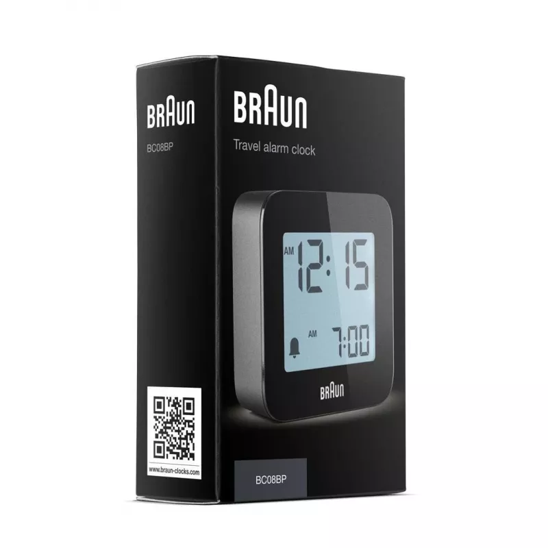 Despertador digital Braun BC08 preto
