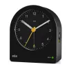 Despertador de quartzo Braun BC22 preto, amarelo