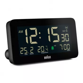 Despertador digital Braun BC10 preto