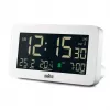 Despertador digital Braun BC10 branco LCD retroiluminação