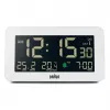 Despertador digital Braun BC10 branco LCD retroiluminação