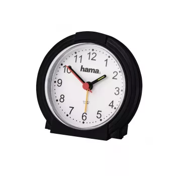 Relógio analógico Hama Classic preto branco