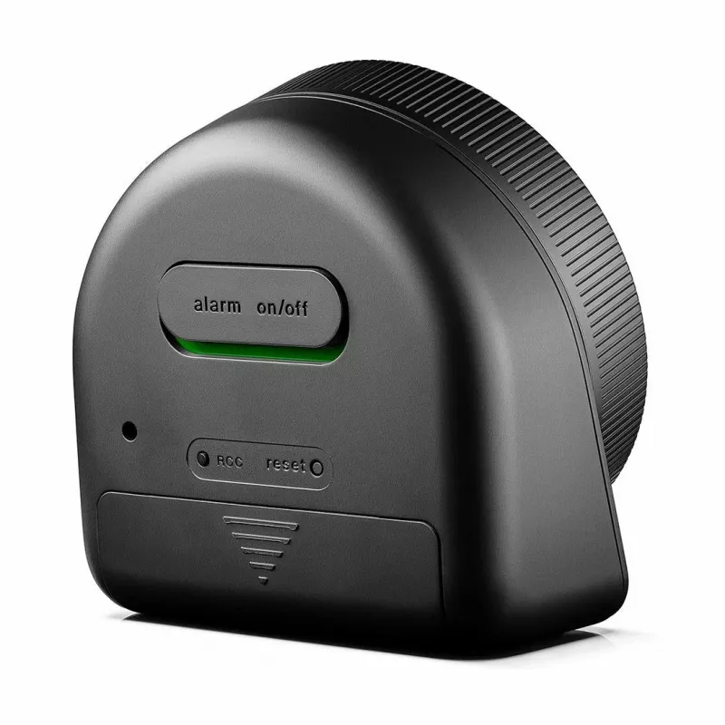 Despertador radiocontrolado BRAUN BC 24 B DCF preto – despertador radiocontrolado com ecrã digital