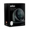 Despertador radiocontrolado BRAUN BC 24 B DCF preto – despertador radiocontrolado com ecrã digital