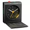 Despertador BRAUN BC 05 B quartzo dobrável preto — despertador de viagem compacto