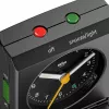 Despertador BRAUN BC 05 B quartzo dobrável preto — despertador de viagem compacto