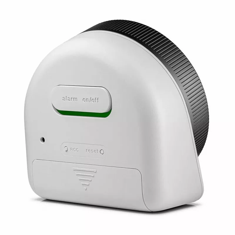 Relógio de parede/mesa Braun BC24W-DCF despertador radiocontrolado retangular preto, branco