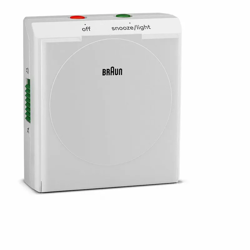 Relógio de parede/mesa Braun BC05W relógio analógico retangular branco