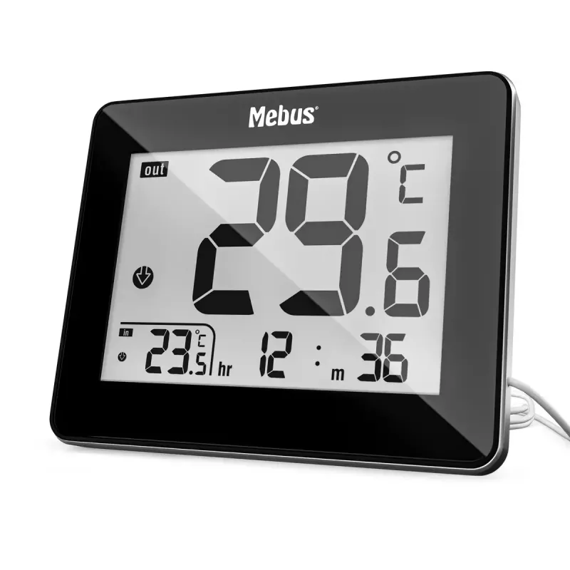 Termómetro ambiente eletrónico Mebus 48432