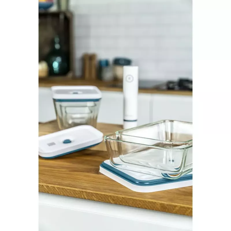 Recipiente ZWILLING Fresh & Save retangular 2,2 L transparente branco