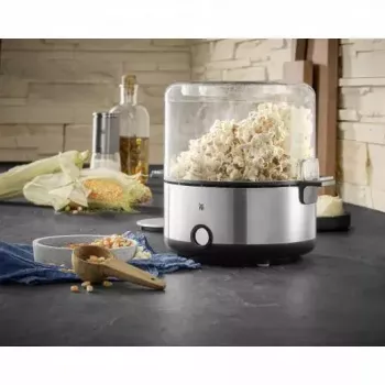 Máquina de pipocas WMF KITCHENminis 0415470011 preto aço inoxidável 2,2 l 250 W