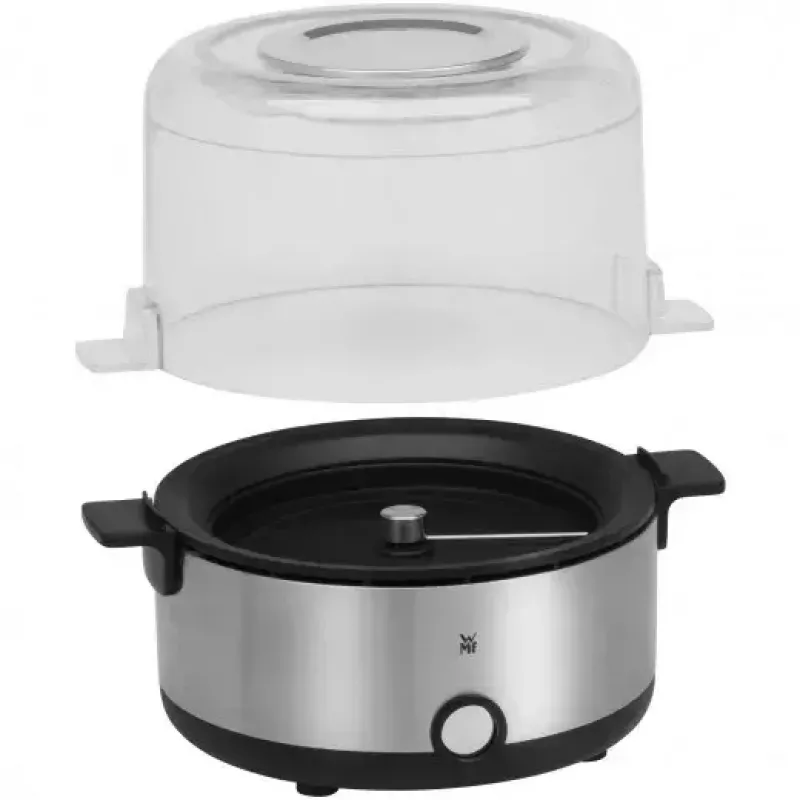 Máquina de pipocas WMF KITCHENminis 0415470011 preto aço inoxidável 2,2 l 250 W