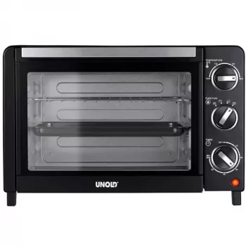 Mini-forno Unold 68875 Allround – 18 L, 1200 W, preto