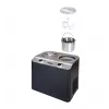 Máquina de gelados com compressor Unold Doppio 2,4 l 250 W preto, aço acetinado