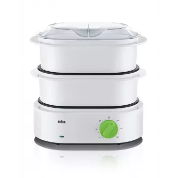 Vaporizador Braun FS 3000 2 cesto(s) bancada 850 W verde, branco
