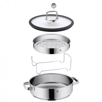 Cesto de vapor WMF Vitalis 1743016040 5 L aço inoxidável
