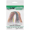 Cabo adaptador de alimentação para placa-mãe InLine conector fêmea 20 pinos / conector macho EPS 24 pinos 0,16 m