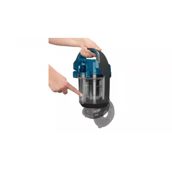 Aspirador cilíndrico Bosch BGS05A220 700W sem saco 1.5L, tubo telescópico em aço inoxidável, filtro EPA lavável
