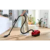 Aspirador de pó Bosch Serie 4 BGD38RD1H, 600 W, 4 L com saco, limpeza a seco, vermelho