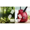 Aspirador de pó Bosch Serie 4 BGD38RD1H, 600 W, 4 L com saco, limpeza a seco, vermelho