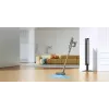 Dreame Z10 Station aspirador vertical 2 em 1 sem fios, sem saco, 150 AW, 481 W, autonomia de 65 min, bege