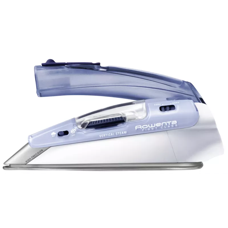 Ferro de engomar Rowenta DA1510F1 ferro a vapor Microsteam 200 base de engomar 1000 W azul, branco