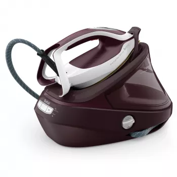 Ferro a vapor Tefal Pro Express Ultimate II GV9721 1,2 l base de engomar Durilium AirGlide Autoclean vermelho, branco