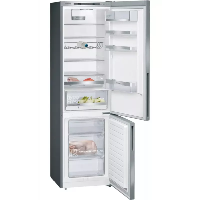 Siemens iQ500 KG39E8IBA frigorífico combinado, de instalação livre, 249 l + 94 l, 60 x 201 x 65 cm, classe energética B, aço inoxidável