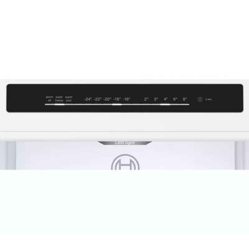 Combinado frigorífico-congelador Bosch Serie 4 KGN36VICT de instalação livre 321 L aço inoxidável