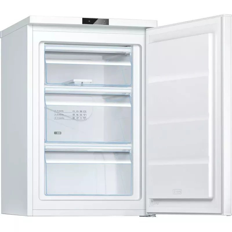 Congelador Bosch Serie 2 GTV15NWEB — 83 L, de instalação livre, classe E, 39 dB, abertura à direita, branco