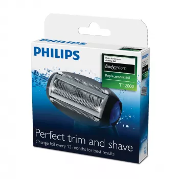 Lâmina de substituição Philips Bodygroom TT2000/43 lâmina de substituição à prova de água cabeça de corte