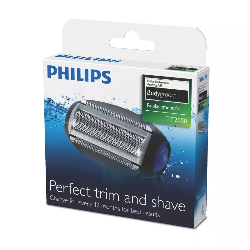 Lâmina de substituição Philips Bodygroom TT2000/43 lâmina de substituição à prova de água cabeça de corte