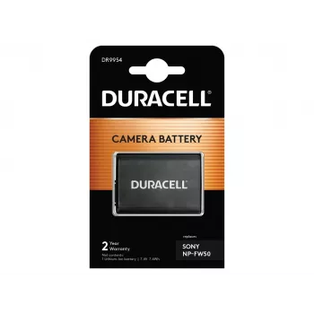 Bateria de câmara Duracell DR9954, substitui Sony NP-FW50, 1030 mAh