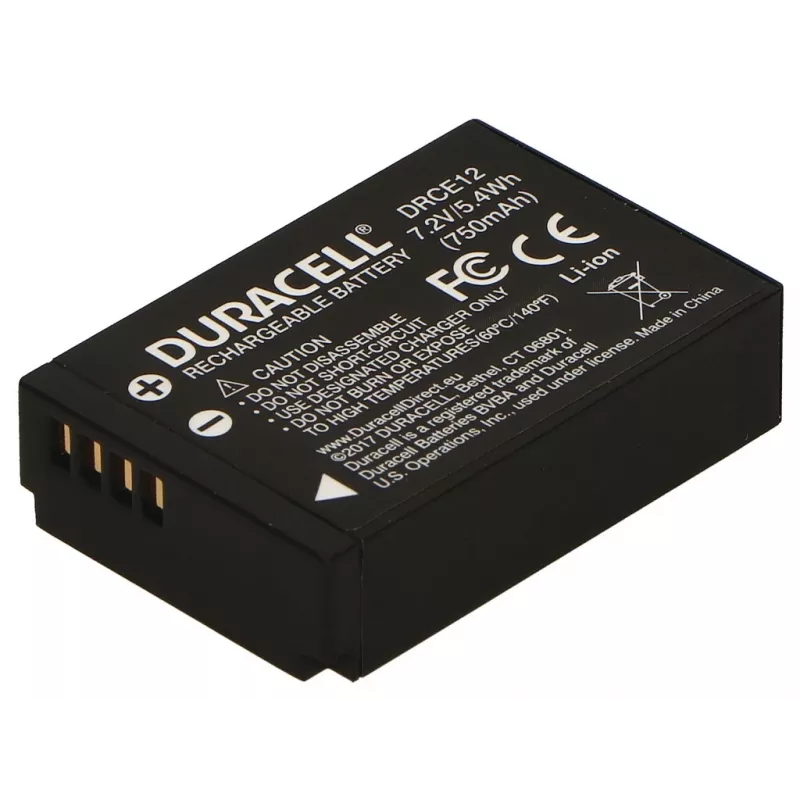Duracell DRCE12 bateria para câmara Canon LP-E12, Li-Ion, 750 mAh