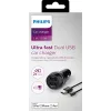 Carregador de automóvel USB Philips DLP2357V/10