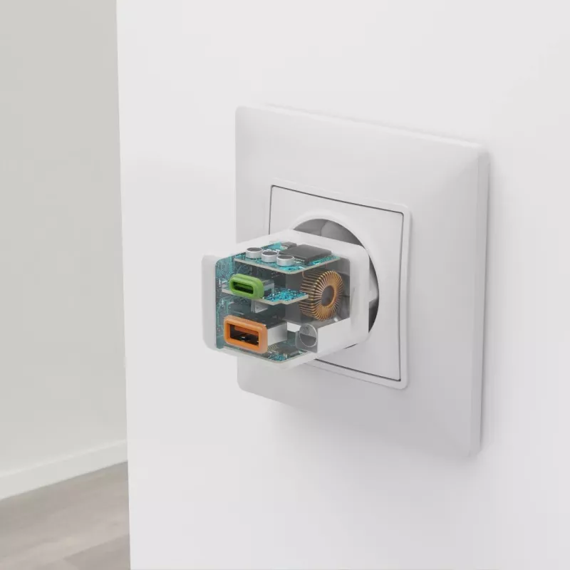 Carregador móvel Hama 00201992 smartphone branco AC carregamento rápido interior, exterior