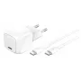 Carregador Belkin WCA008kq1MWH-B6 interior AC carregamento rápido portátil smartphone tablet