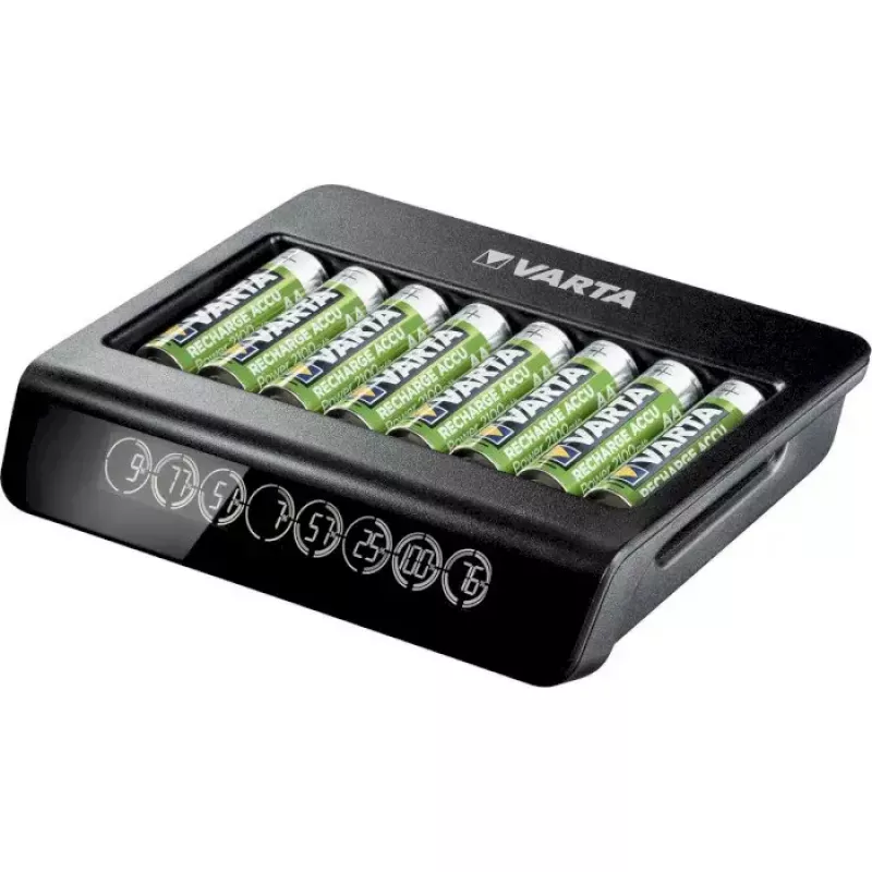 Carregador de baterias Varta LCD Multi Charger+
