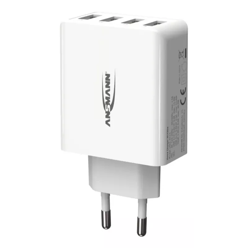 Carregador Ansmann HC430 Universal branco AC interior